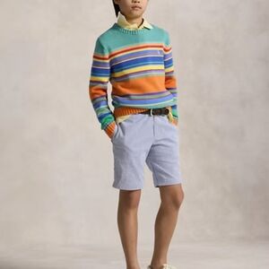 Polo by Ralph Lauren/ Boys Blue Striped Shorts